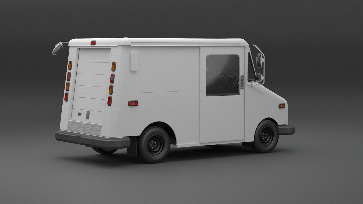 3D model Post Car