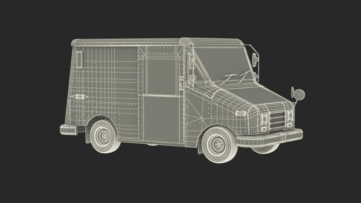 3D model Post Car