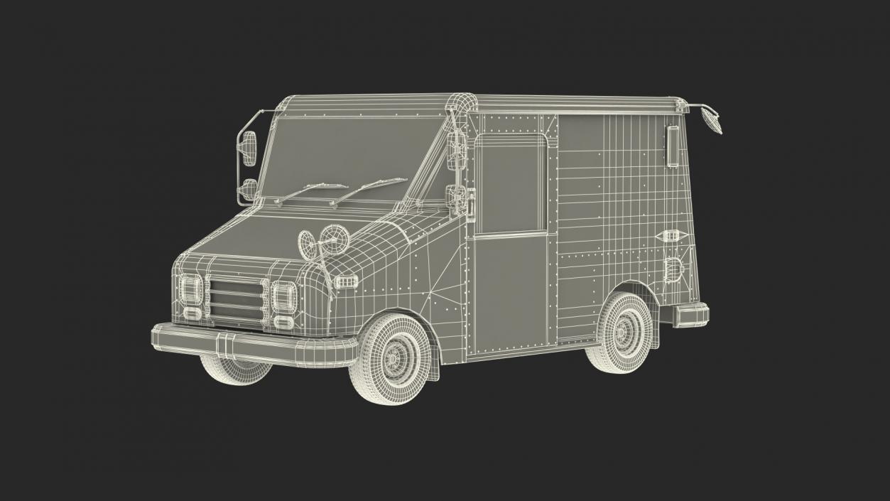 3D model Post Car