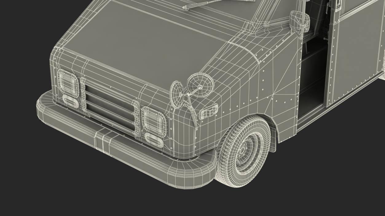 3D model Post Car