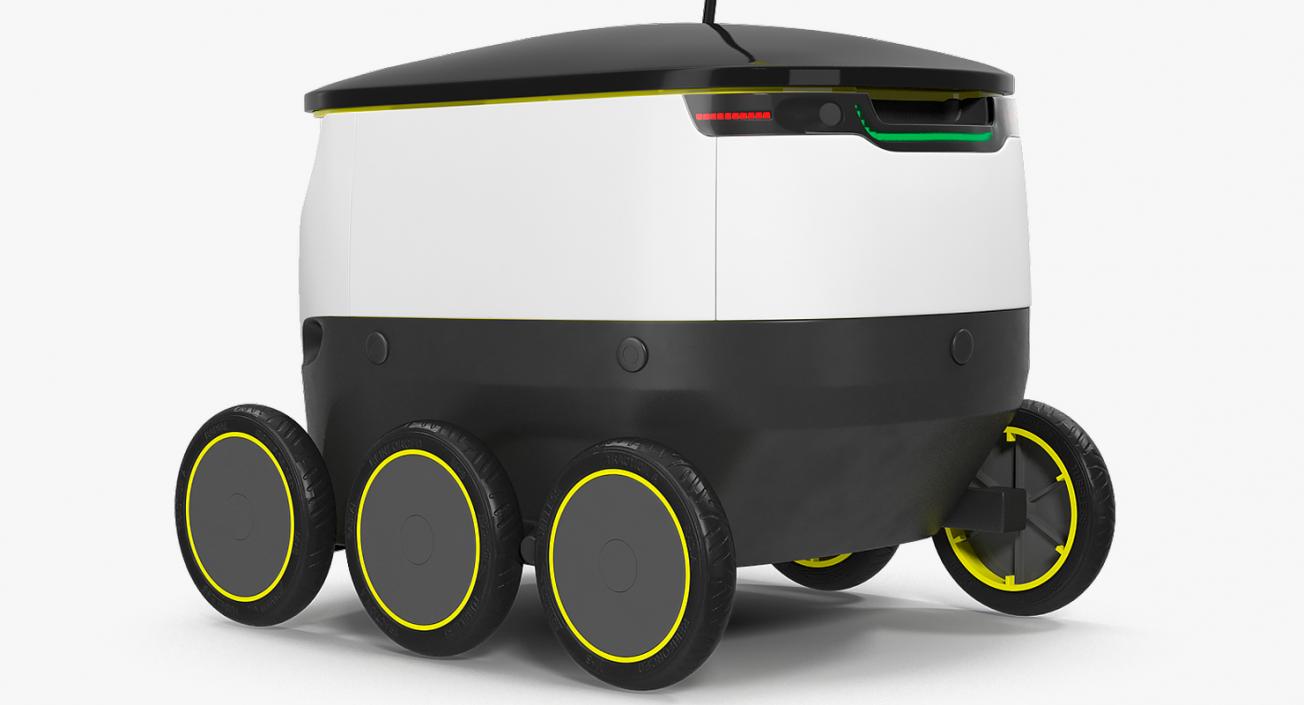 3D Personal Delivery Robot model