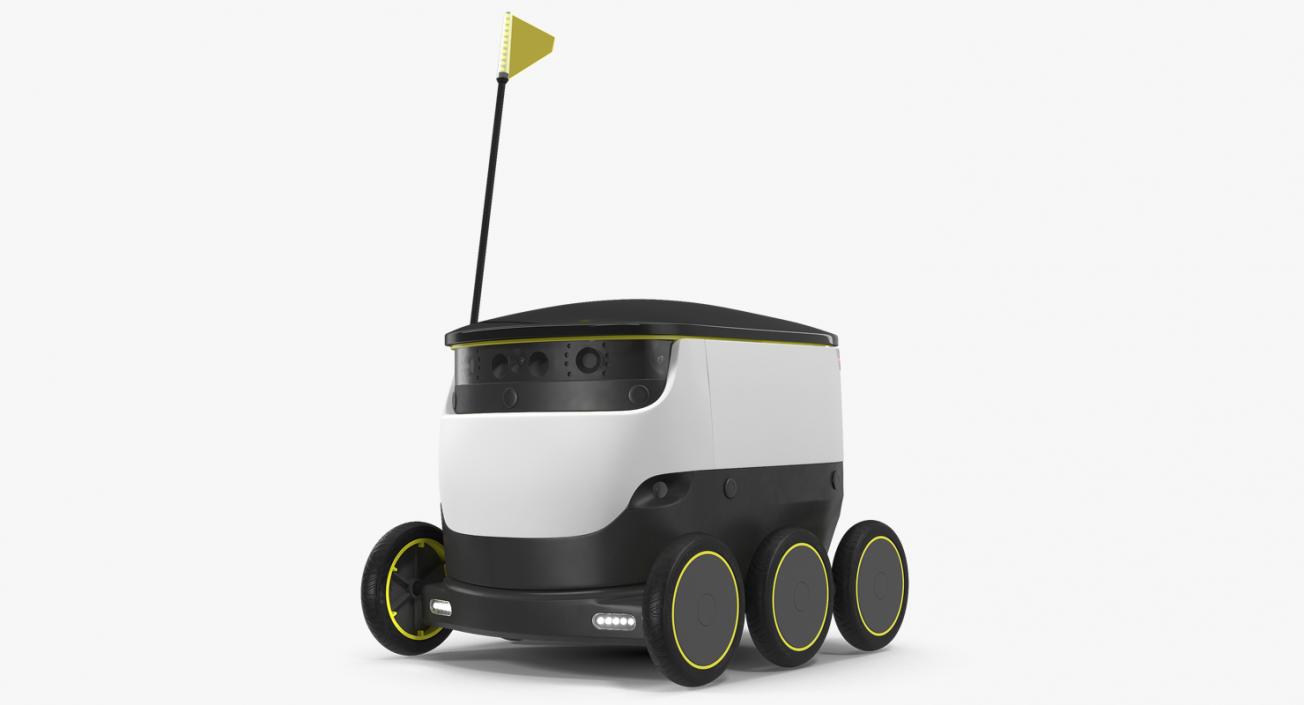 3D Personal Delivery Robot model