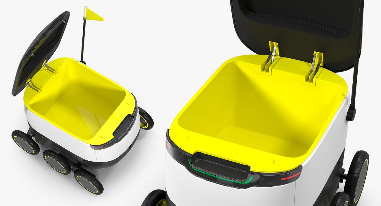 3D Personal Delivery Robot model