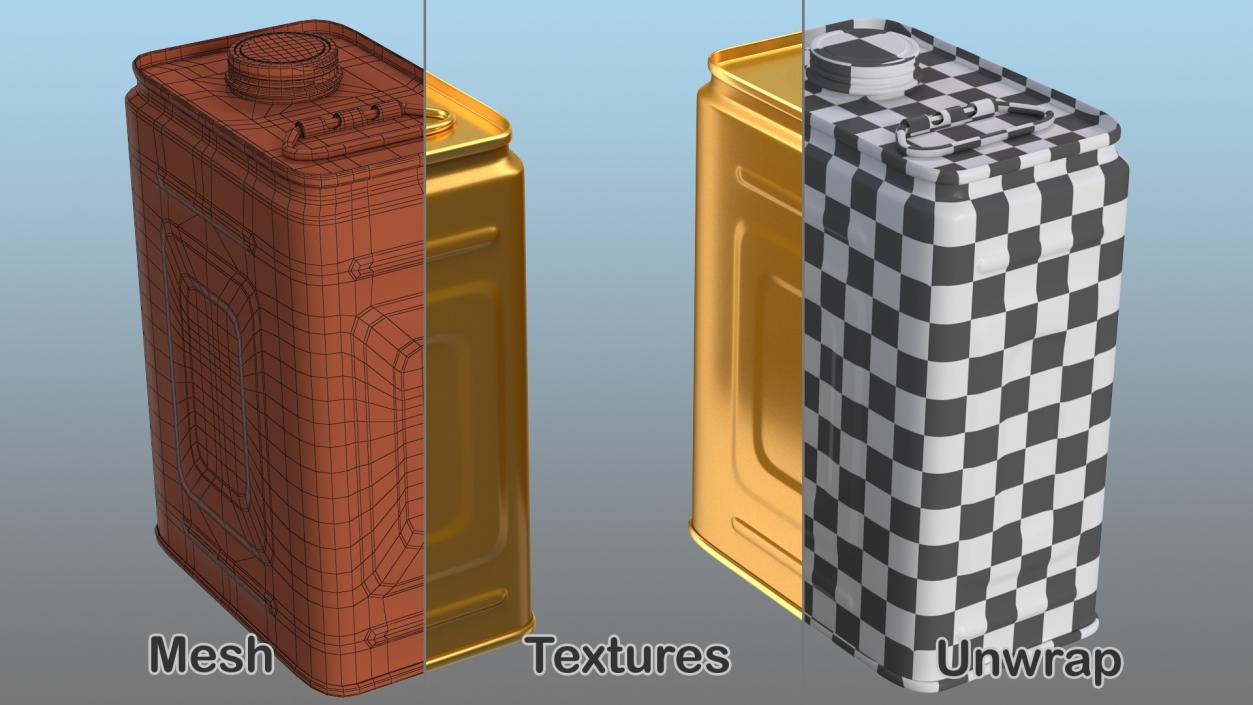 3D model Tin Can 2L