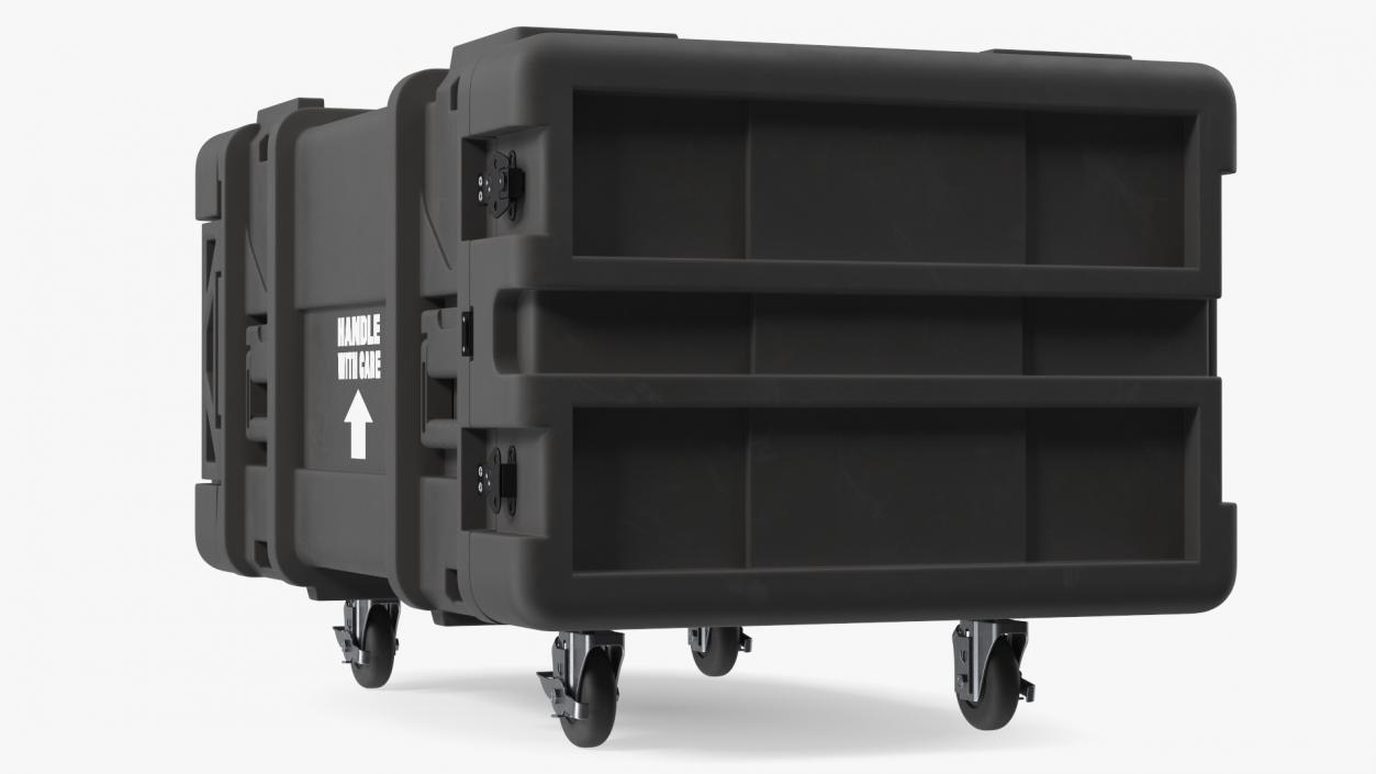 3D Military Surplus Storage Container with Wheels