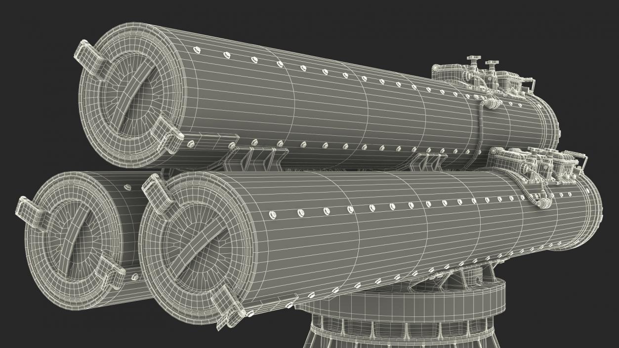 Mark 32 Torpedo Launching System 3D