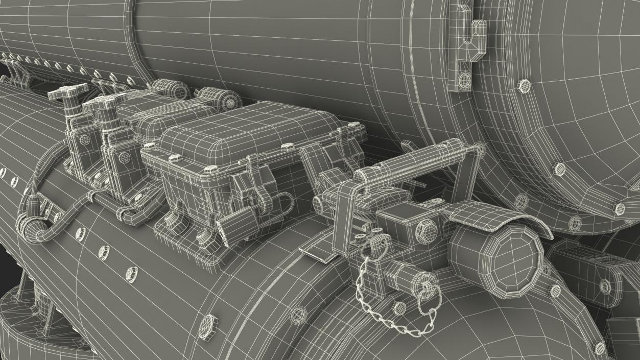 Mark 32 Torpedo Launching System 3D