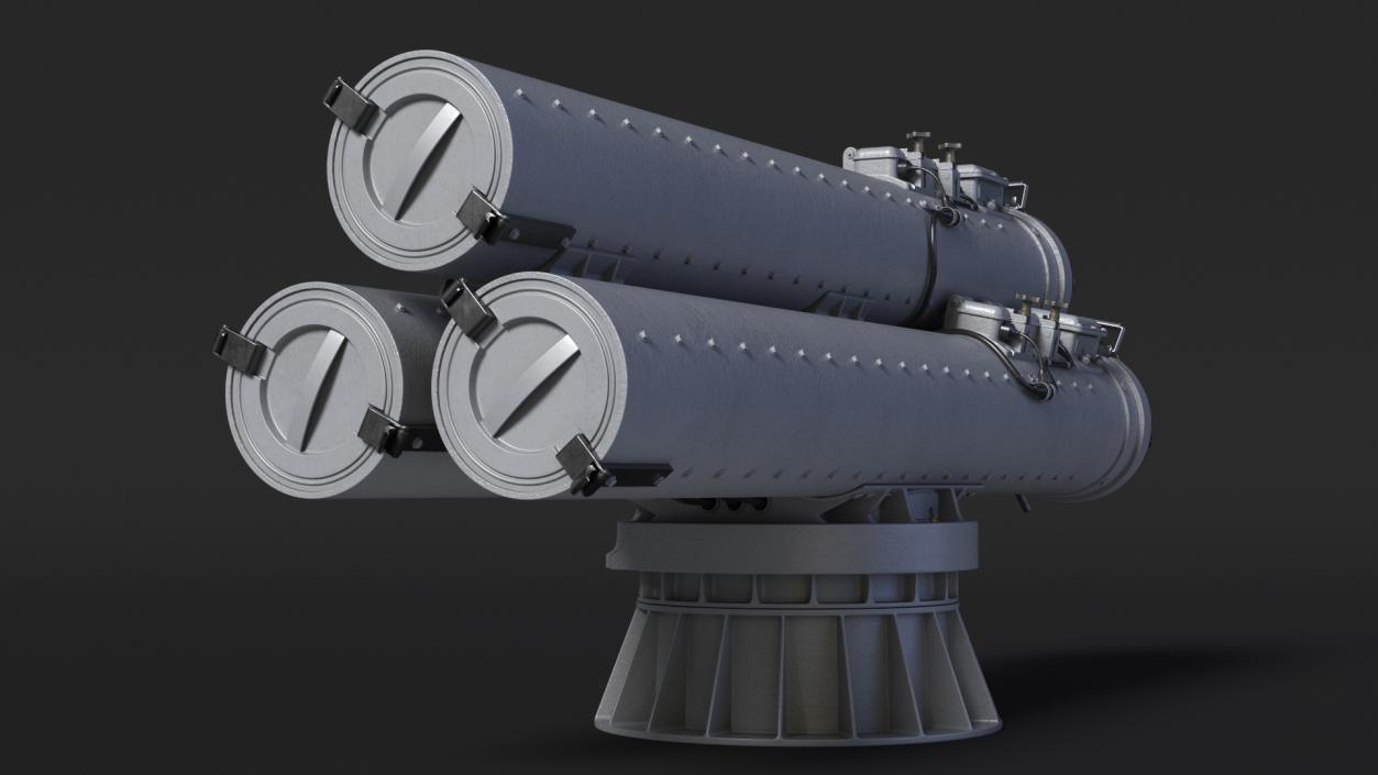 Mark 32 Torpedo Launching System 3D