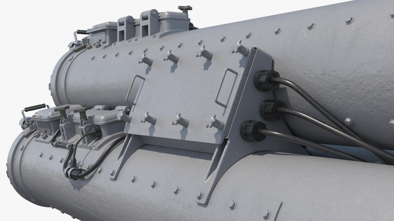 Mark 32 Torpedo Launching System 3D