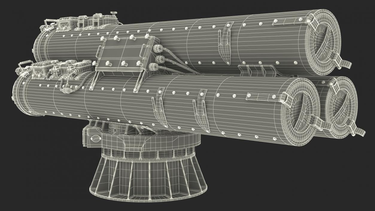 Mark 32 Torpedo Launching System 3D