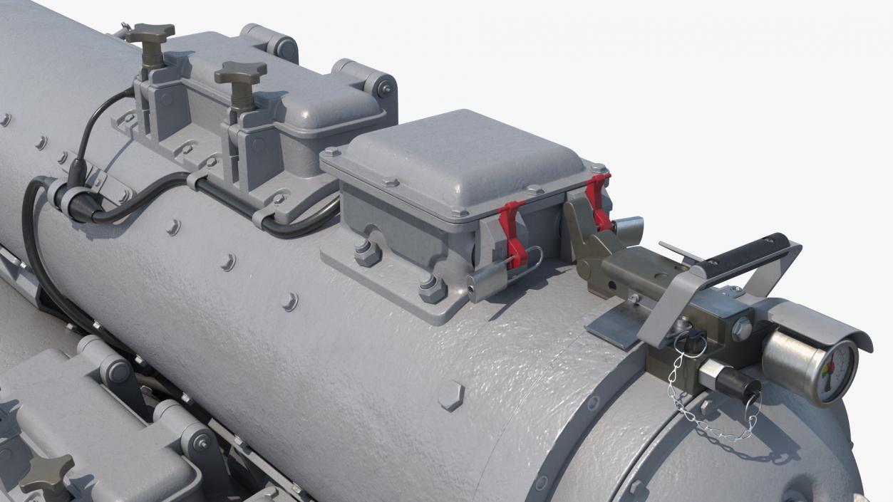 Mark 32 Torpedo Launching System 3D