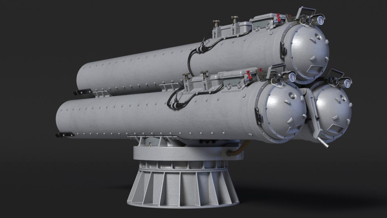 Mark 32 Torpedo Launching System 3D