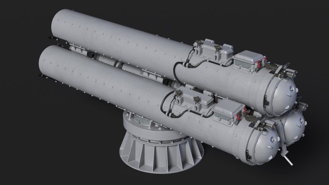 Mark 32 Torpedo Launching System 3D