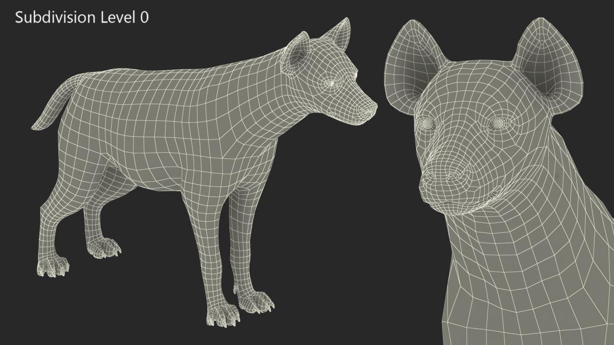 Hyena 3D model