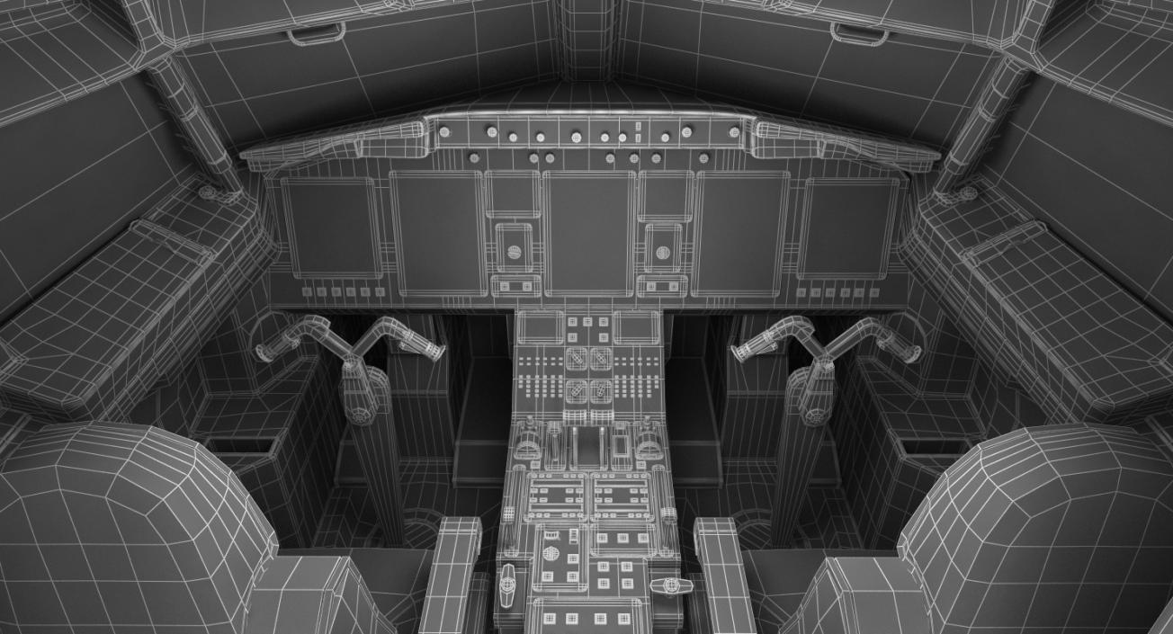 3D Boeing 737-900 ER Generic with Cabin