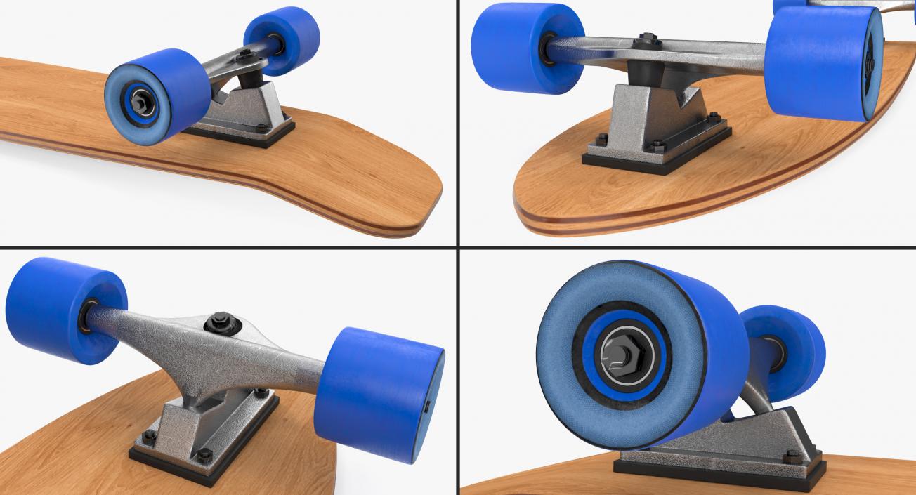 Longboard Generic 3D