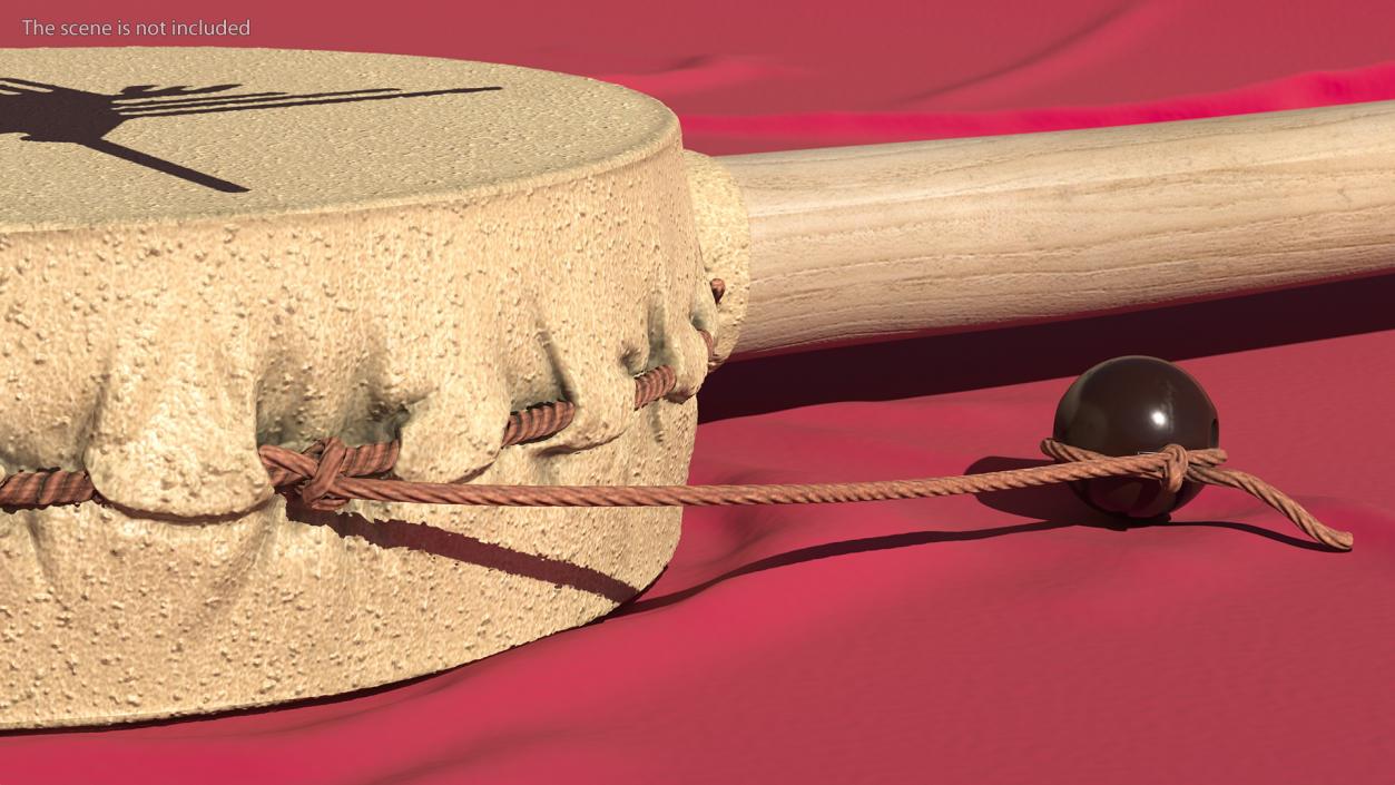 3D Peruvian Nazca Pellet Drum