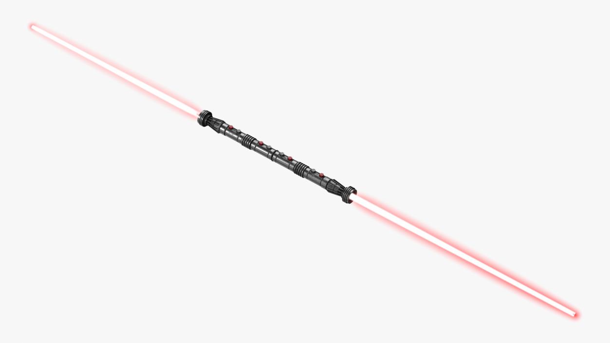 3D model Darth Maul Double Energy Sword Used