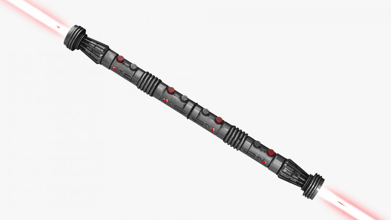 3D model Darth Maul Double Energy Sword Used