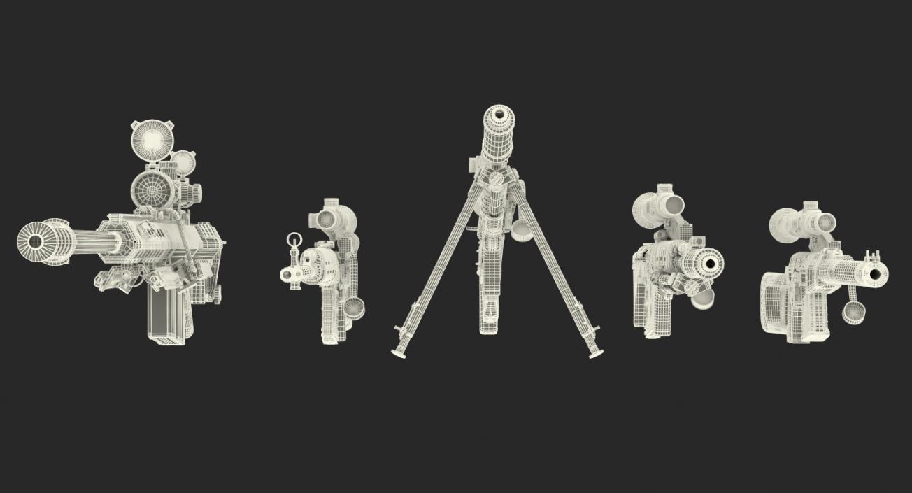 Sniper Rifles Collection 3D model