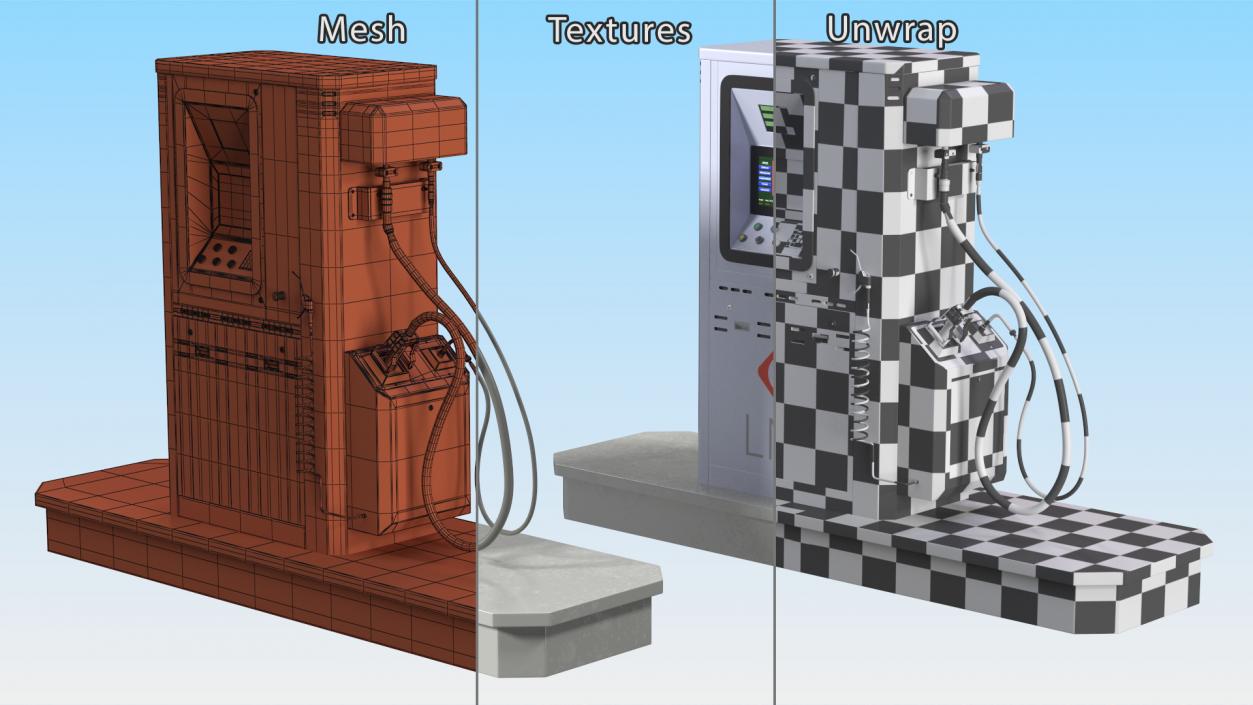 3D Uestco Liquified Natural Gas Dispenser model