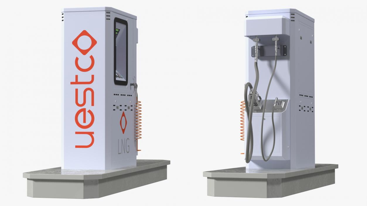 3D Uestco Liquified Natural Gas Dispenser model