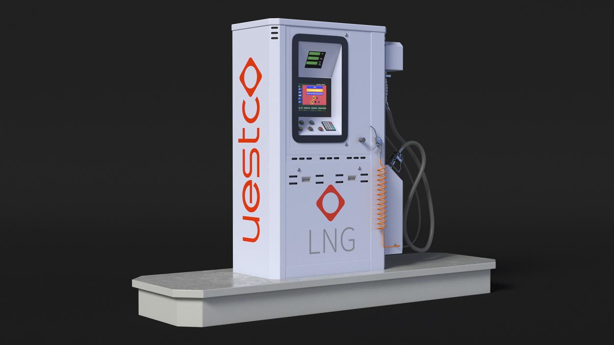 3D Uestco Liquified Natural Gas Dispenser model