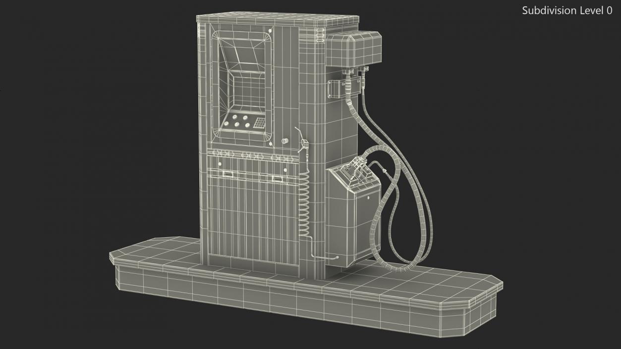 3D Uestco Liquified Natural Gas Dispenser model