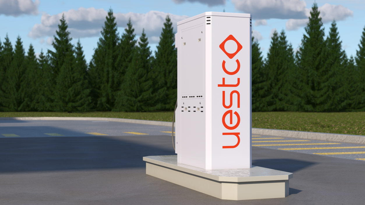 3D Uestco Liquified Natural Gas Dispenser model