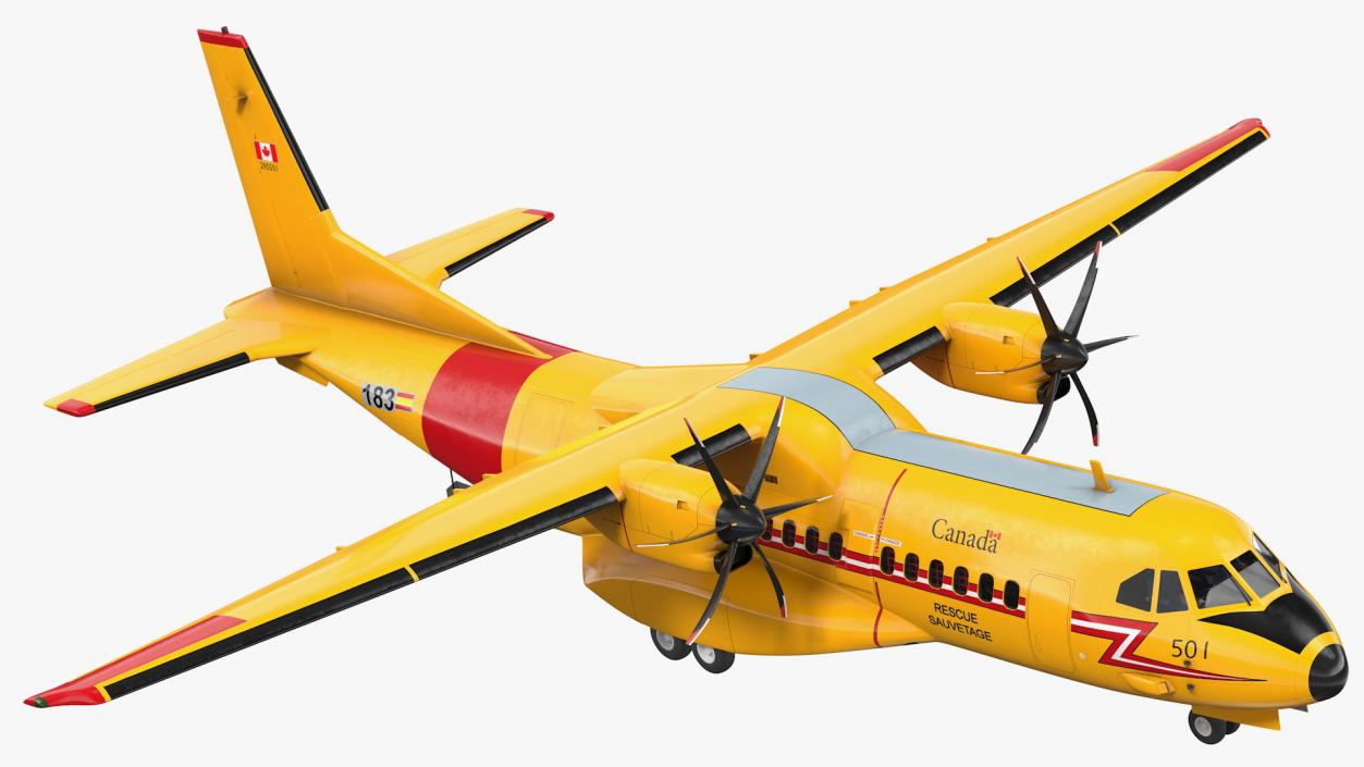 3D RCAF Airbus C295 FWSAR Aircraft