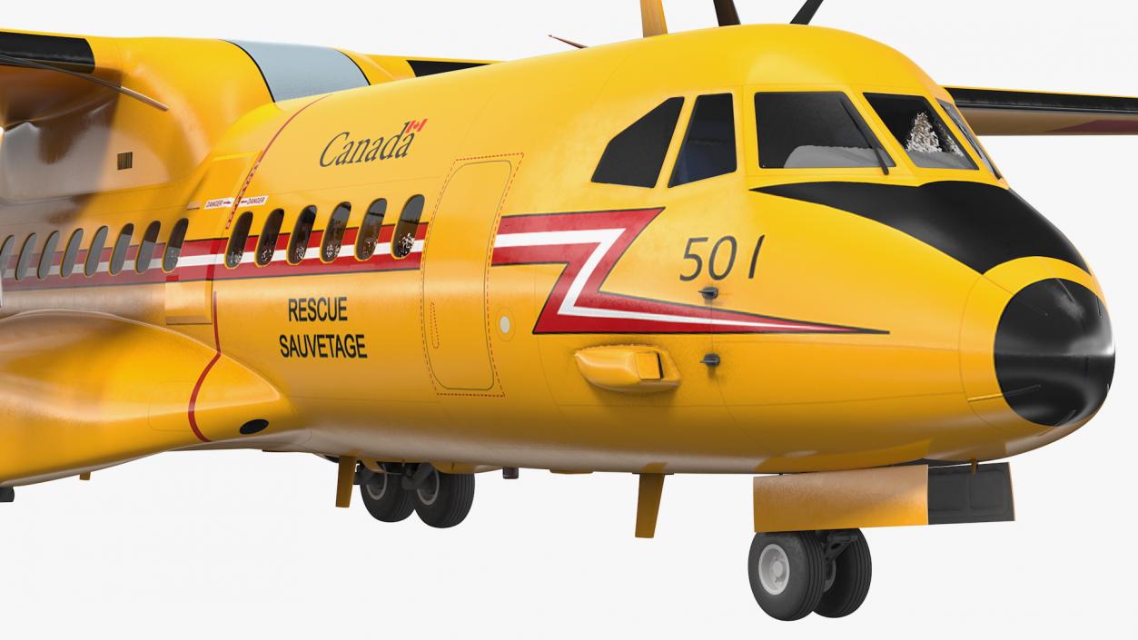 3D RCAF Airbus C295 FWSAR Aircraft