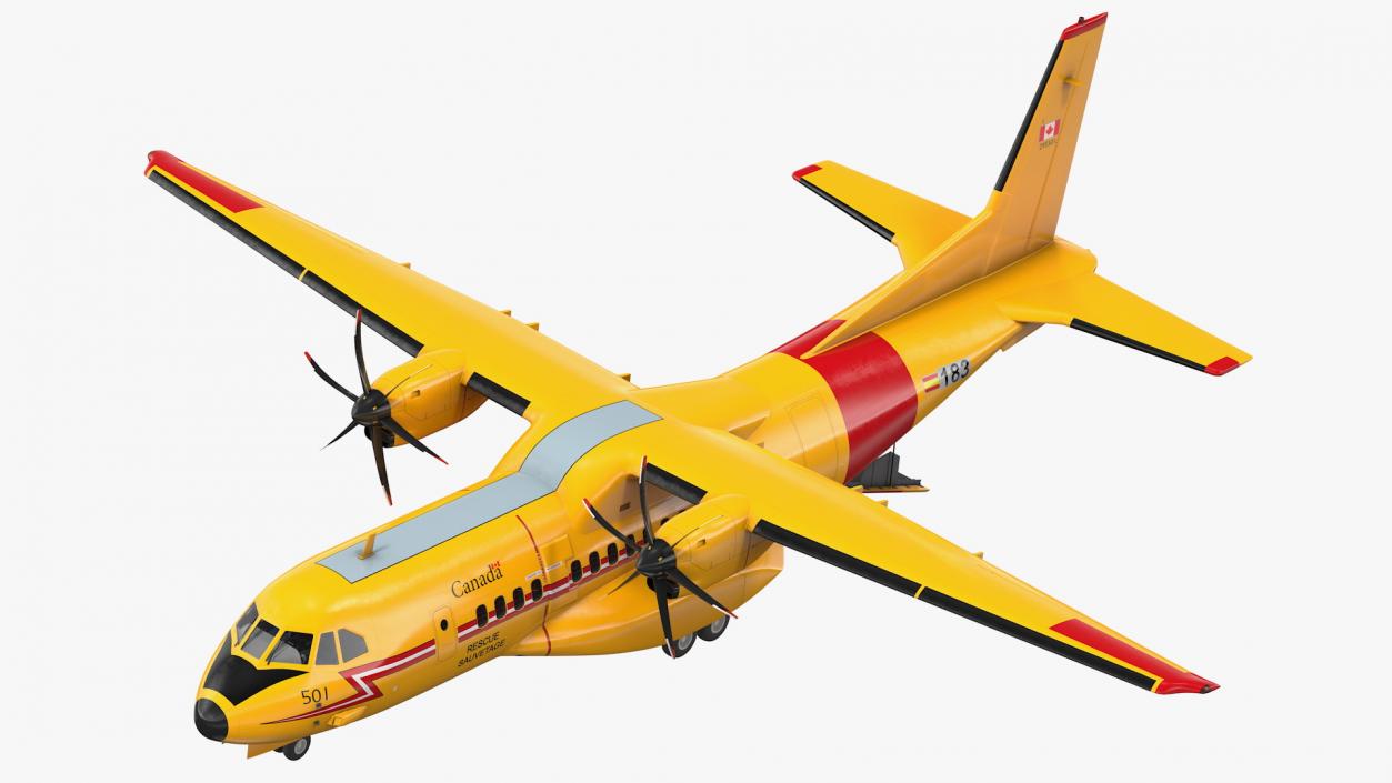 3D RCAF Airbus C295 FWSAR Aircraft