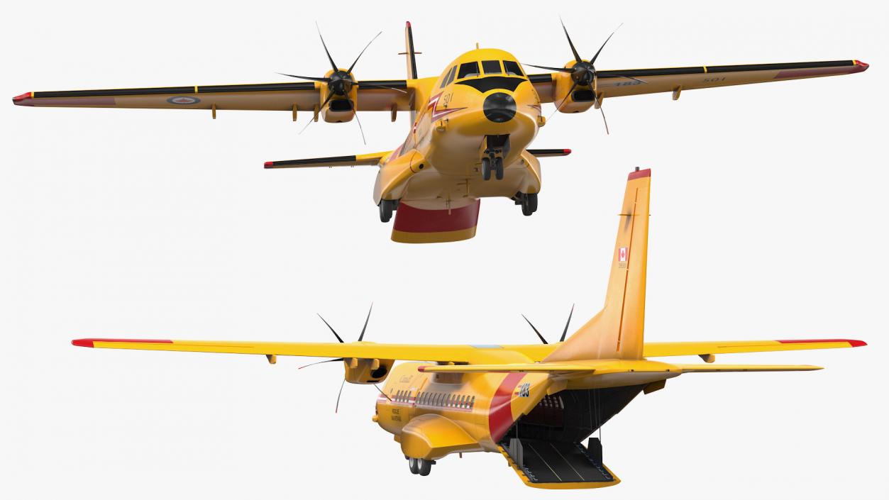 3D RCAF Airbus C295 FWSAR Aircraft