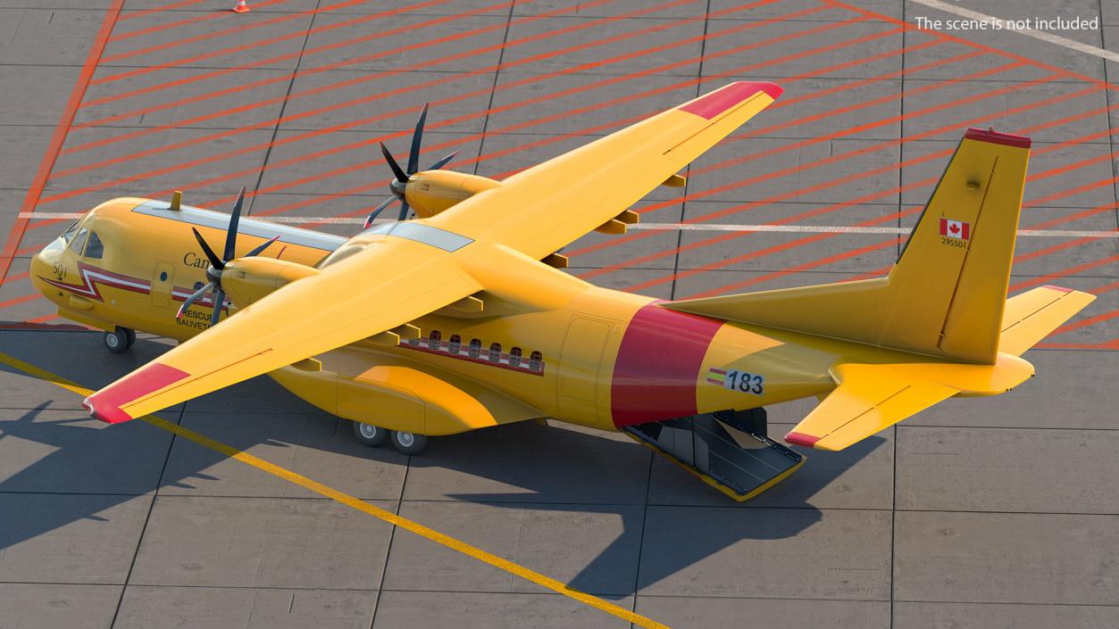 3D RCAF Airbus C295 FWSAR Aircraft