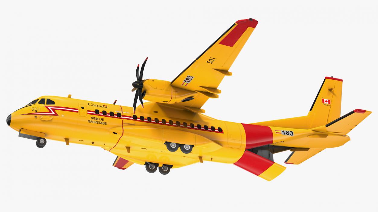 3D RCAF Airbus C295 FWSAR Aircraft