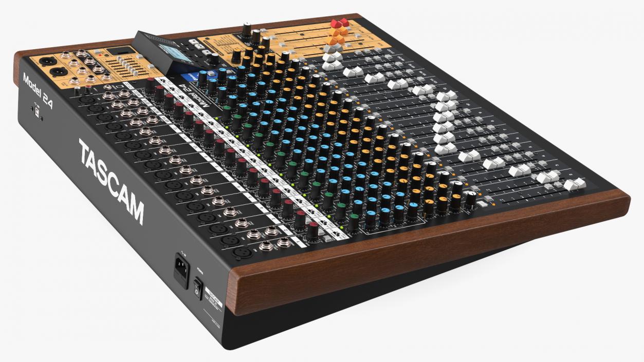 Analog Mixer Recorder On 3D model