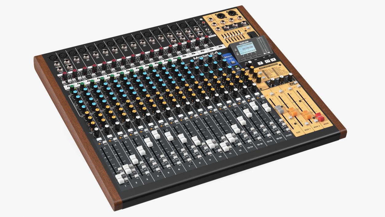 Analog Mixer Recorder On 3D model