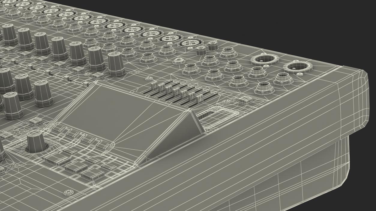 Analog Mixer Recorder On 3D model