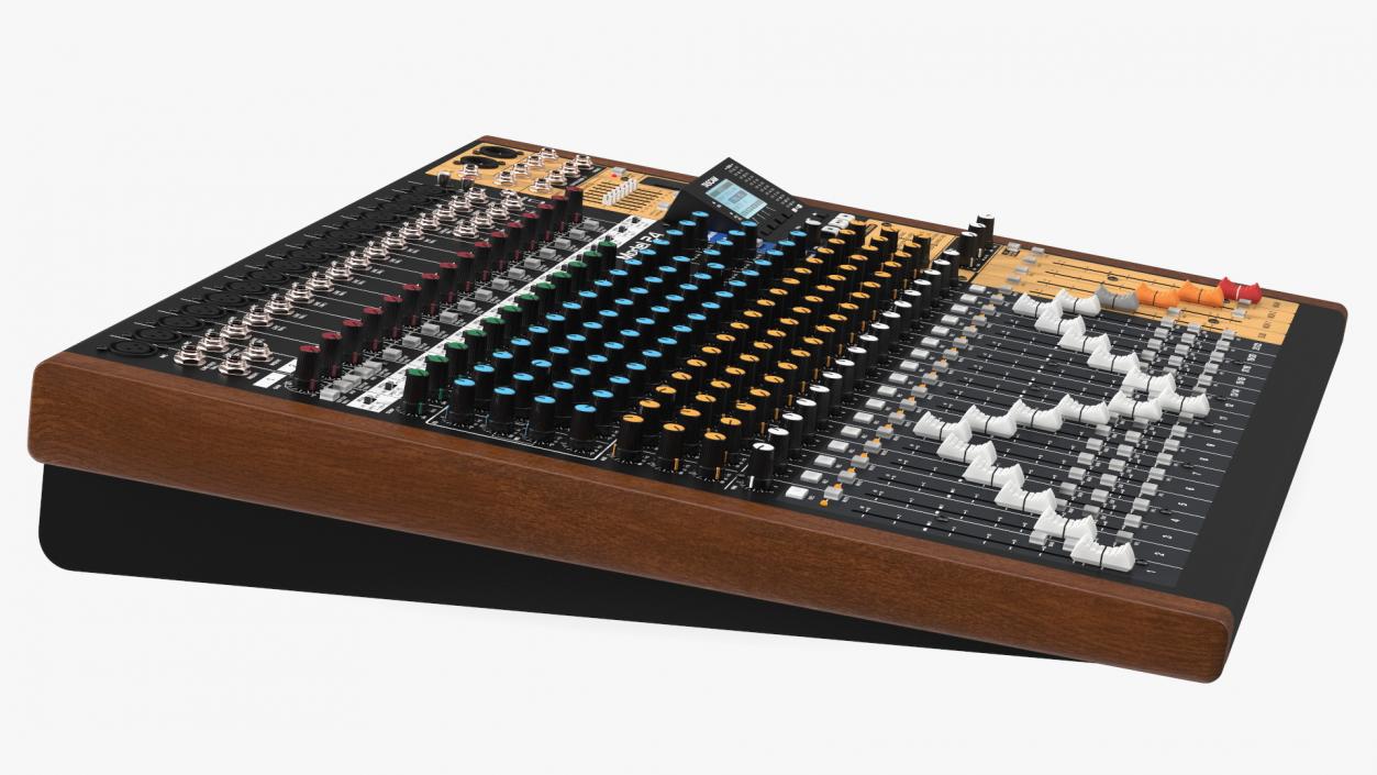 Analog Mixer Recorder On 3D model