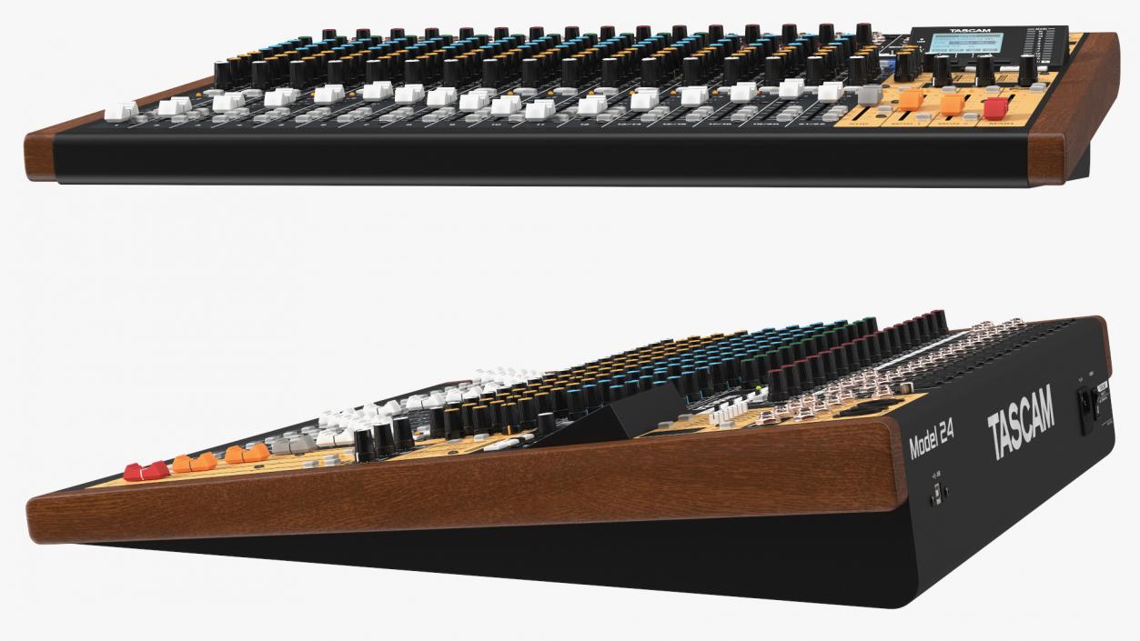 Analog Mixer Recorder On 3D model