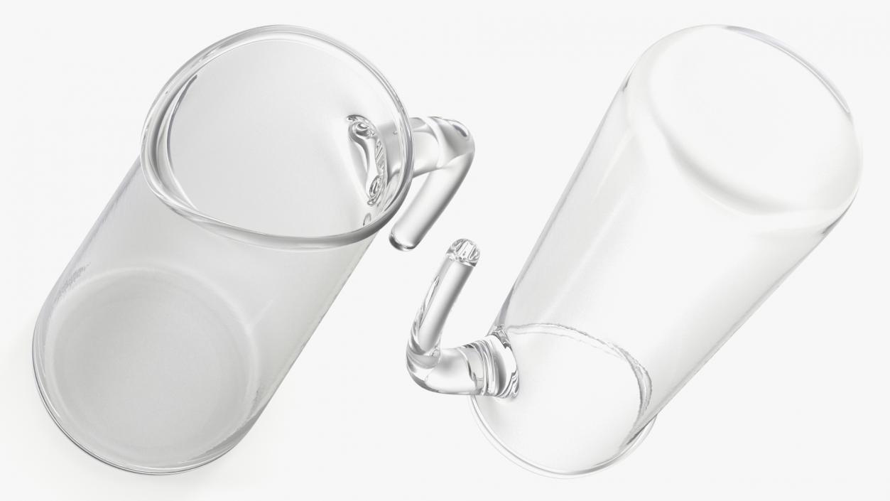 3D Glass Straight Jug model