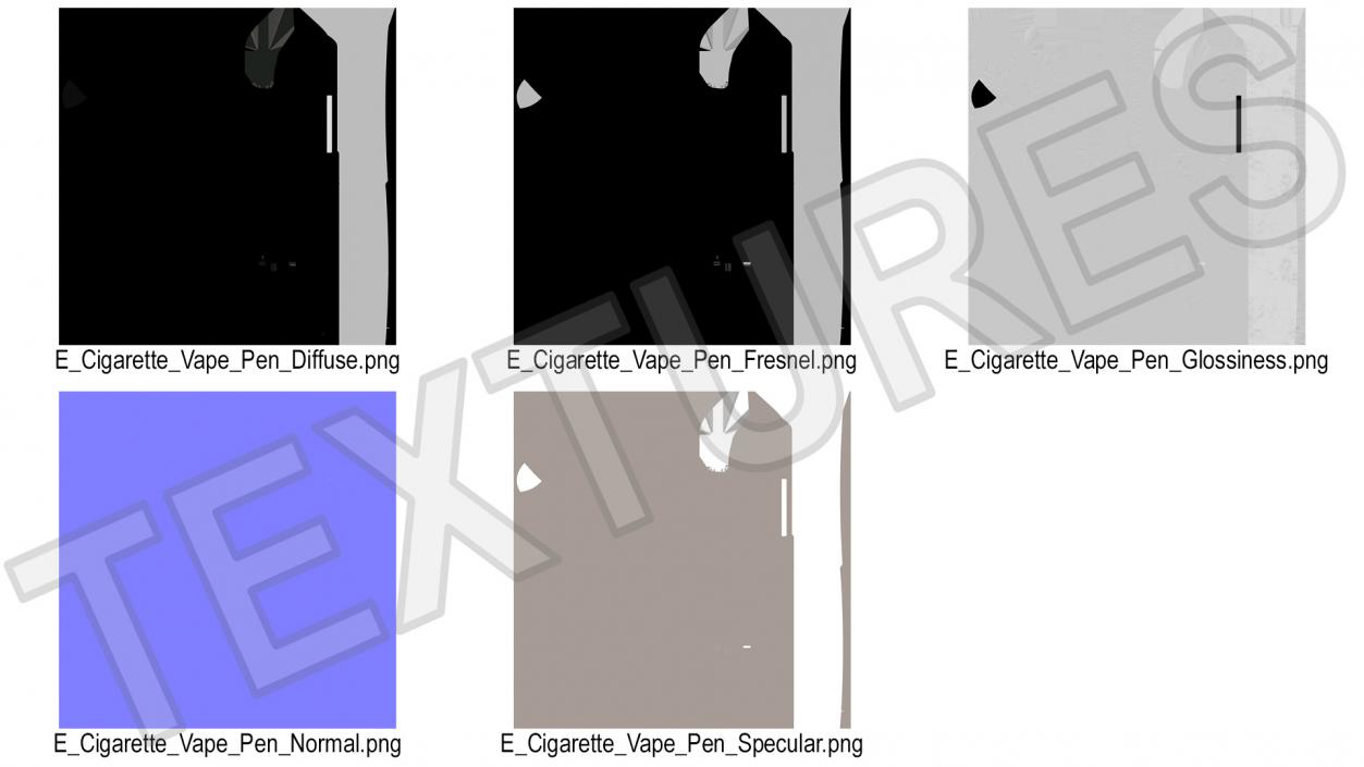 Electronic Cigarette Vape Pen 3D model