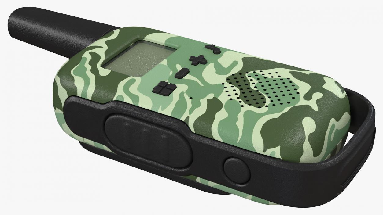 Walkie Talkie Portable Radio Camouflage 3D model