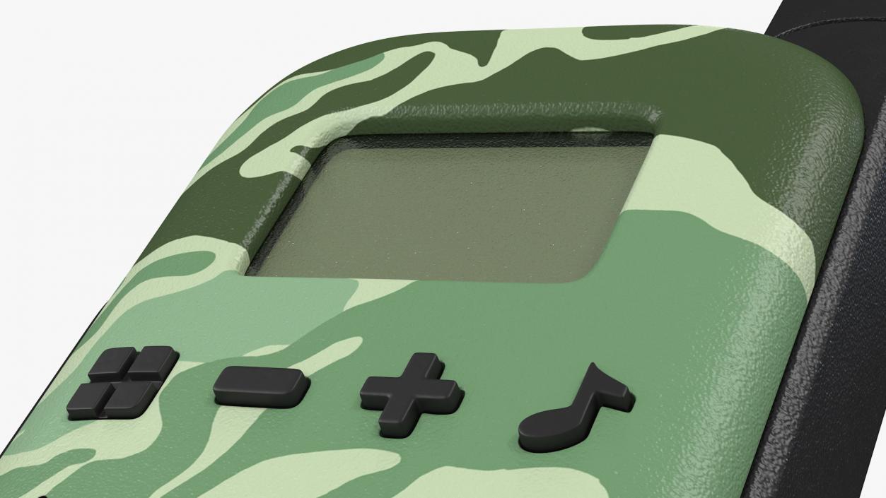 Walkie Talkie Portable Radio Camouflage 3D model