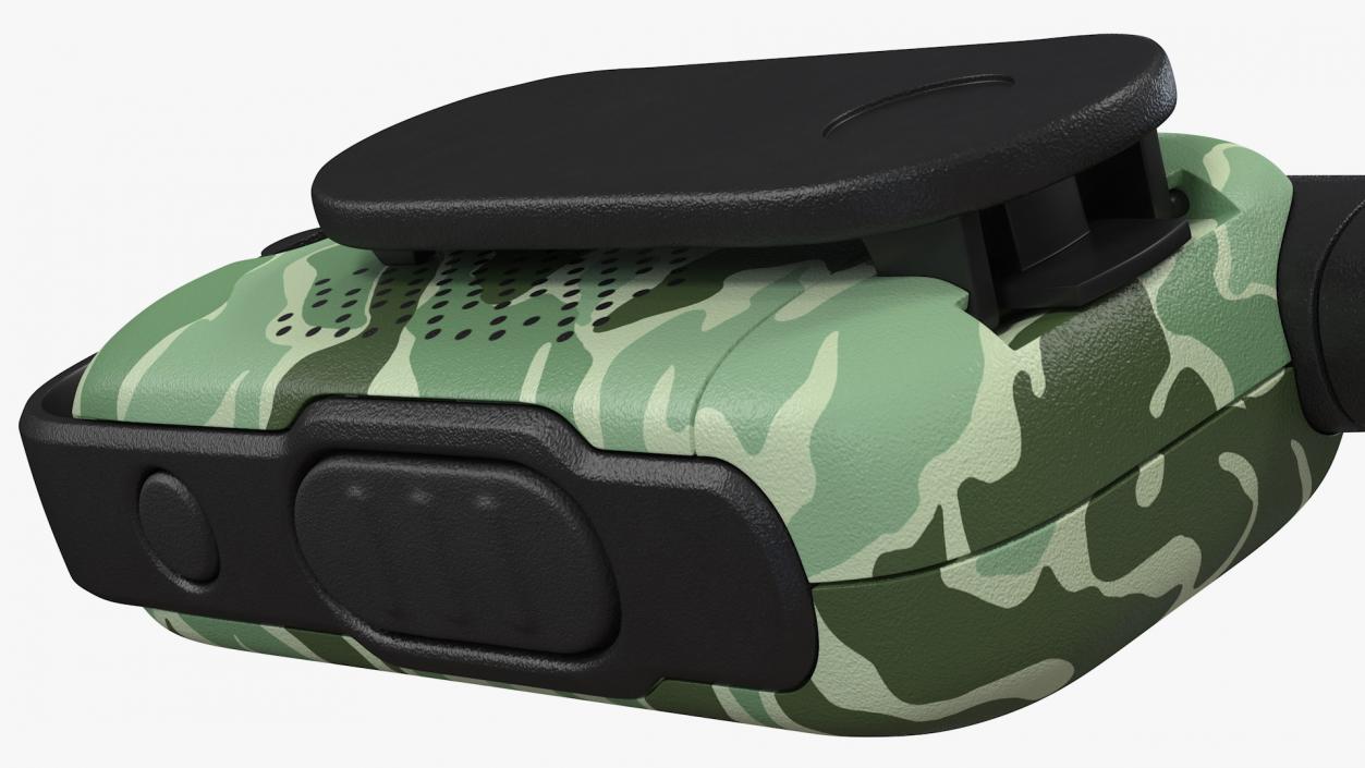 Walkie Talkie Portable Radio Camouflage 3D model