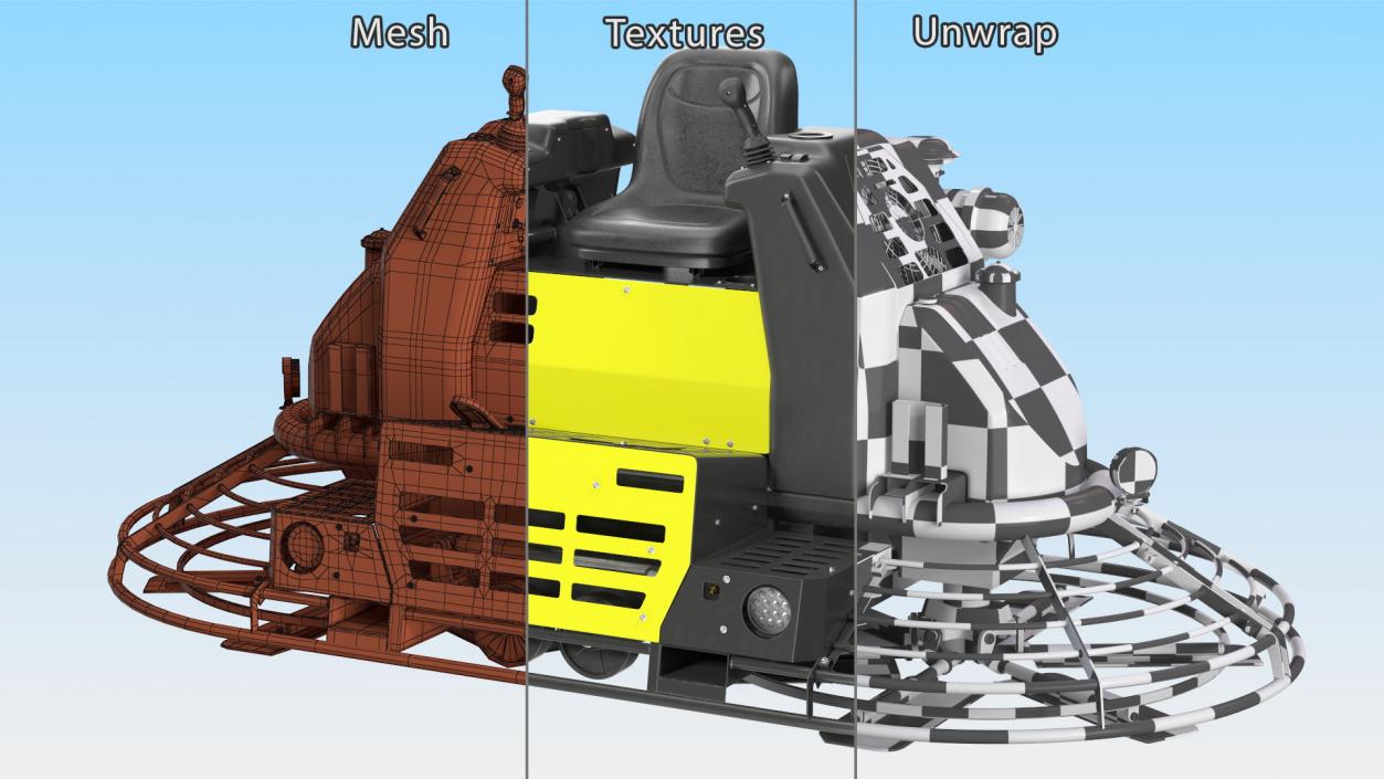 3D Grout Machine model