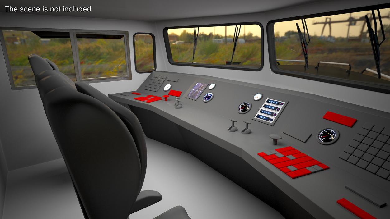 USA Diesel Locomotives 3D