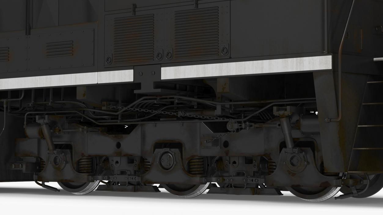 USA Diesel Locomotives 3D