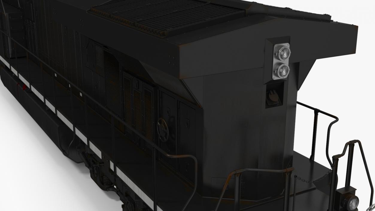 USA Diesel Locomotives 3D