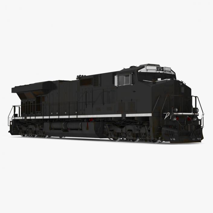 USA Diesel Locomotives 3D